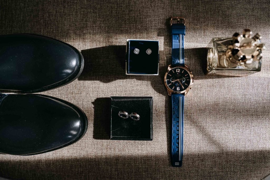 elegant detail groom accessories