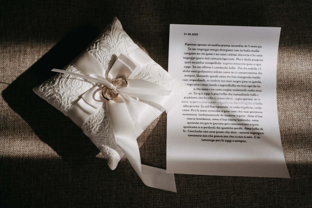 elegant detail wedding rings and promises